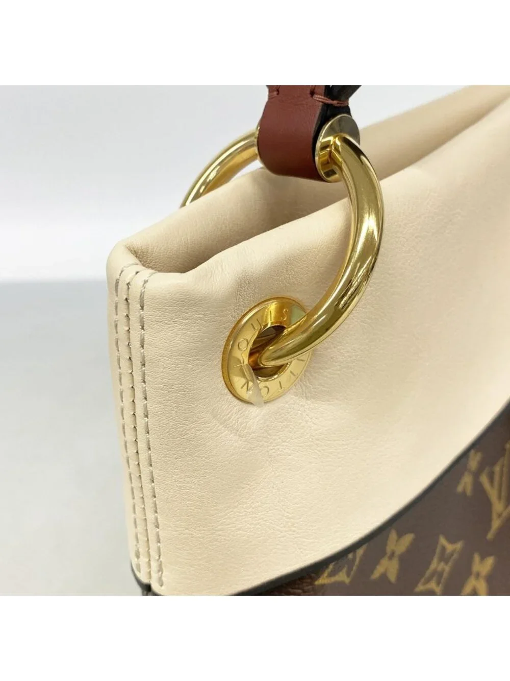 Louis Vuitton Handbag Monogram Tuileries Besace Cream 2-Way Bag